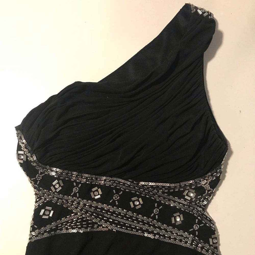 Black Floor Length Formal Dress